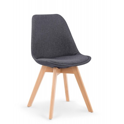 Стул HALMAR K303 темно-серый/натуральный